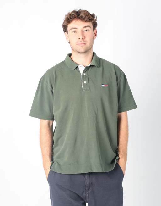 Vintage Tommy Hilfiger l t-shirt in dark green