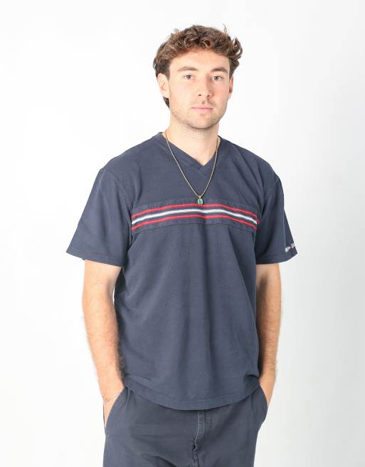 Vintage Tommy Hilfiger l t-shirt in navy blue
