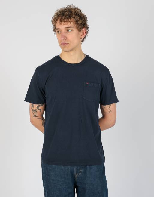 Vintage Tommy Hilfiger l t-shirt in navy blue, 2 of 4