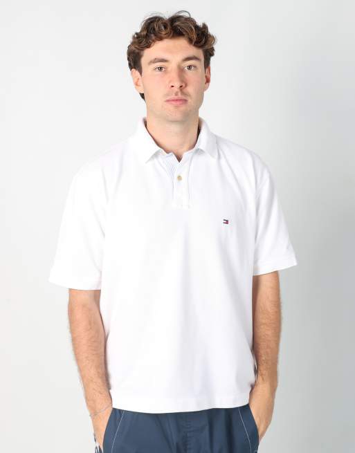 Vintage Tommy Hilfiger l t-shirt in white