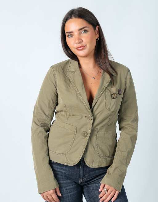 Vintage Tommy Hilfiger M light jacket in khaki green