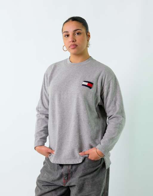 Vintage Tommy Hilfiger M Sweatshirt Grey