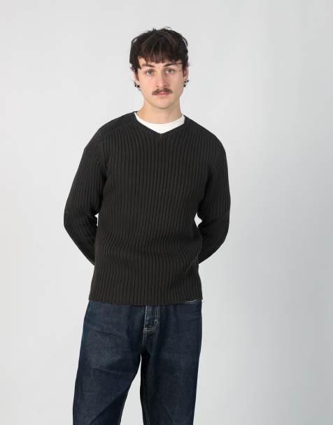Vintage Tommy Hilfiger m sweatshirt in black - view 1