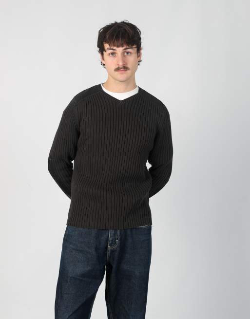 Vintage Tommy Hilfiger m sweatshirt in black