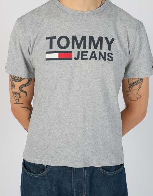 Vintage Tommy Hilfiger m t-shirt in grey, 4 of 4