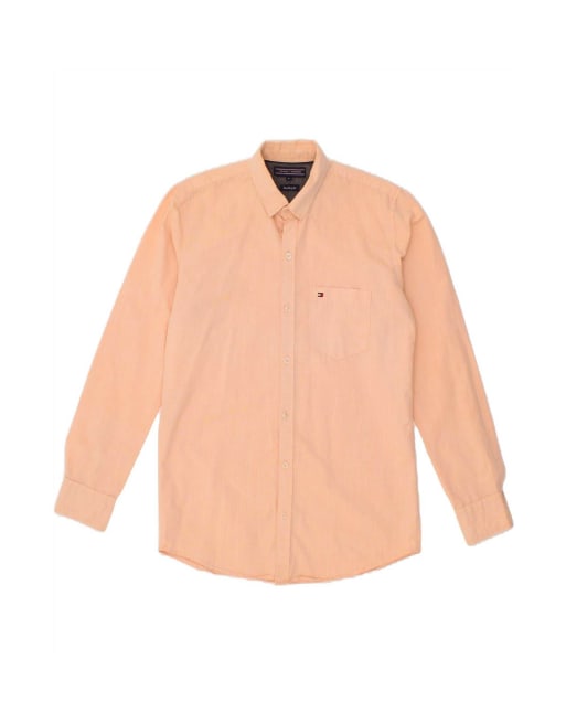 Vintage Tommy Hilfiger New York Fit Shirt Small In Orange
