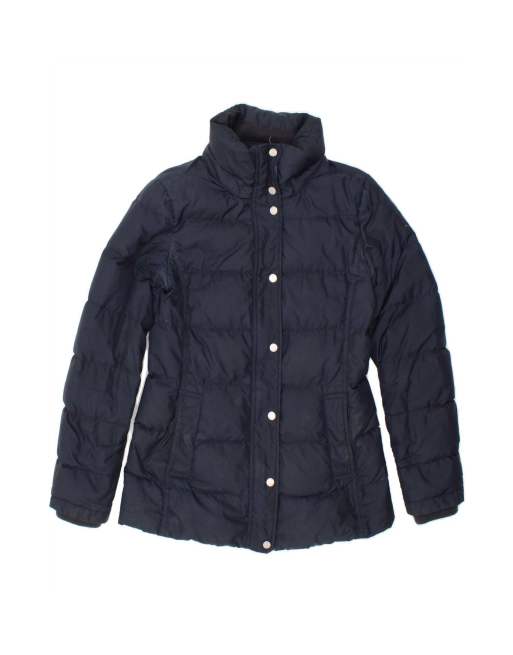 Vintage Tommy Hilfiger Padded Jacket Uk 10 Small In Blue