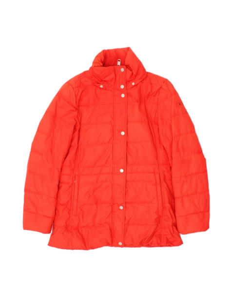 Vintage Tommy Hilfiger Padded Jacket UK 16 Large In Red - view 1
