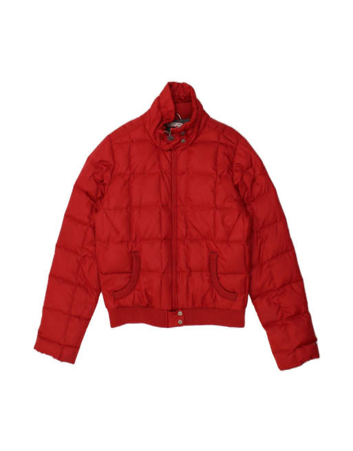 Vintage Tommy Hilfiger Padded Jacket UK 18 XL In Red