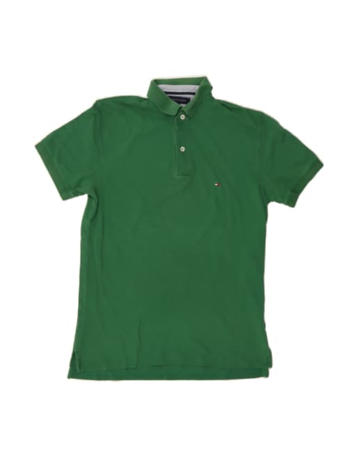 Vintage Tommy Hilfiger Polo Shirt Large In Green