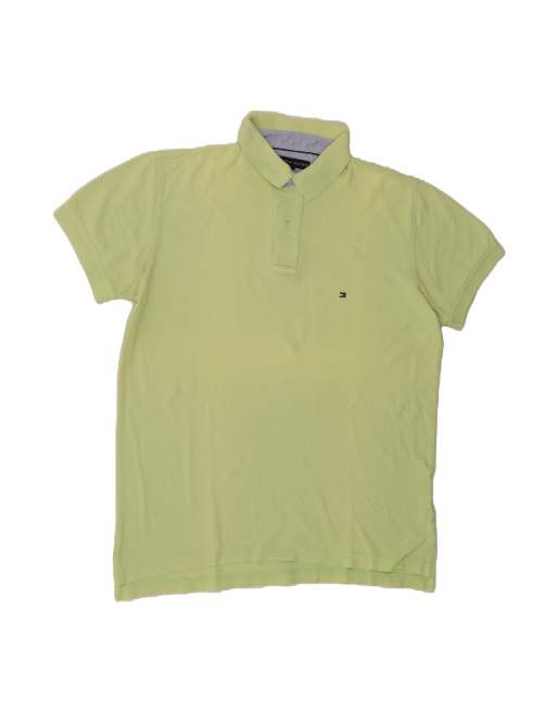 Vintage Tommy Hilfiger Polo Shirt Large In Green