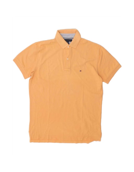 Vintage Tommy Hilfiger Polo Shirt Large In Orange
