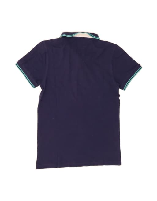 Vintage Tommy Hilfiger Polo Shirt UK 12 Medium In Blue, 2 of 4