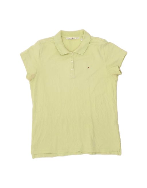 Vintage Tommy Hilfiger Polo Shirt Uk 20 2XL In Green