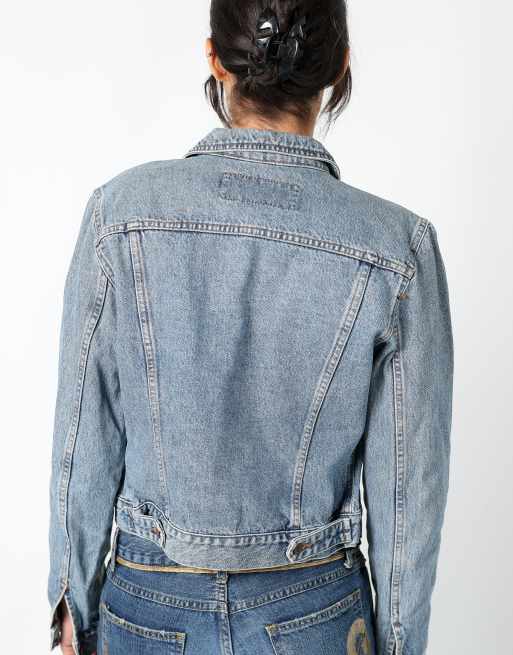 Vintage Tommy Hilfiger S denim jacket blue, 4 of 4