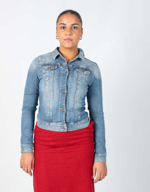 Vintage Tommy Hilfiger S denim jacket in blue