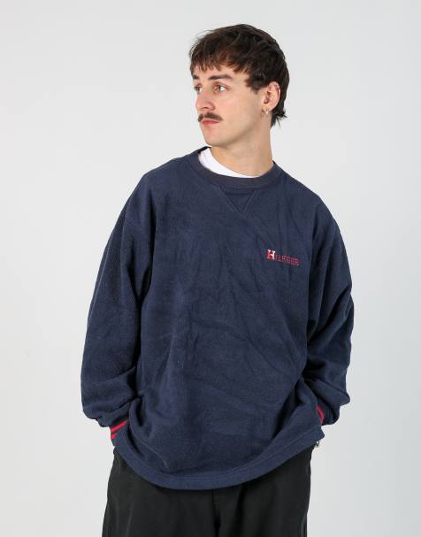 Vintage Tommy Hilfiger s sweatshirt in navy blue - view 1