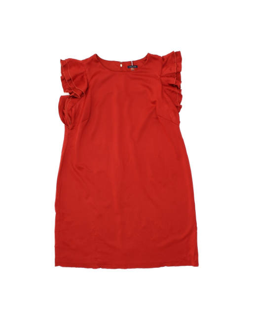 Vintage Tommy Hilfiger Sheath Dress US 20 3XL In Red