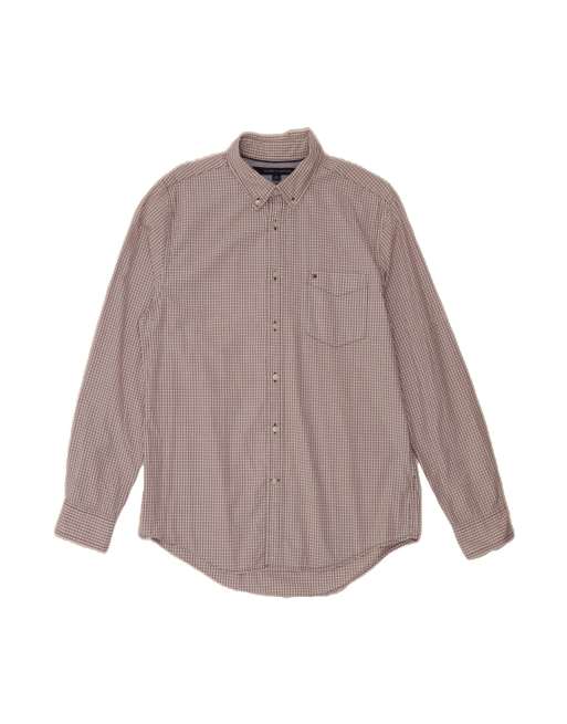 Vintage Tommy Hilfiger Shirt Large In Multicoloured Check