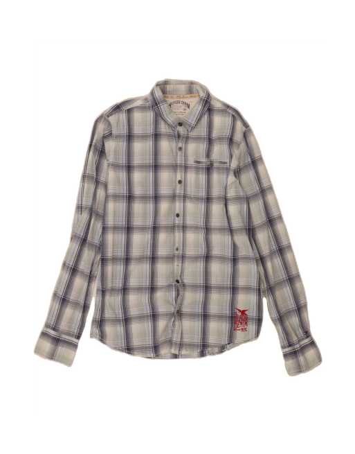 Vintage Tommy Hilfiger Shirt Medium In Blue Check