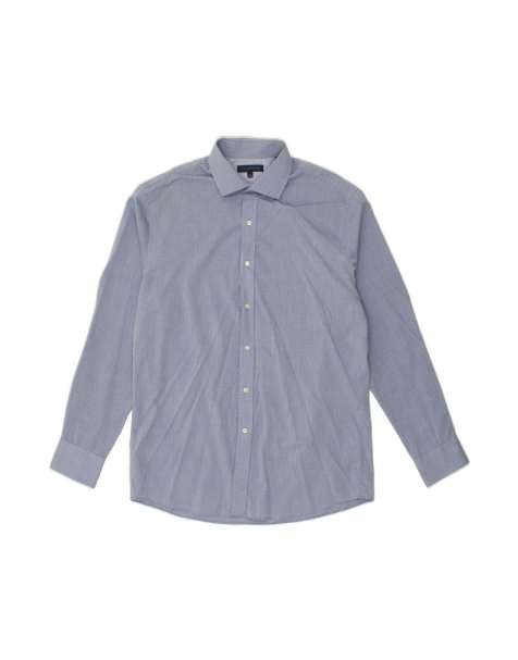 Vintage Tommy Hilfiger Shirt Size 17 XL In Blue Polka Dot - view 1