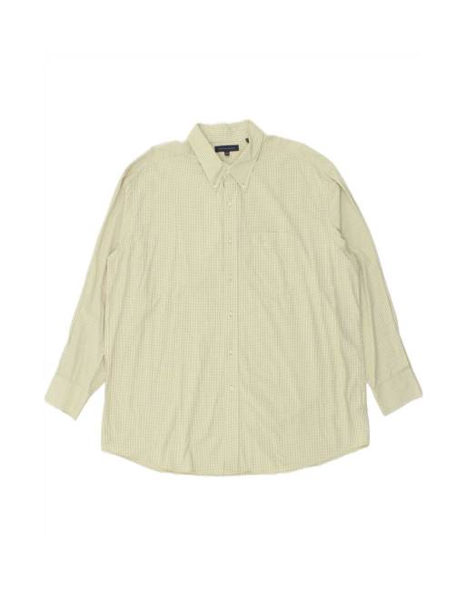 Vintage Tommy Hilfiger Shirt Size 18 2XL In Green Gingham