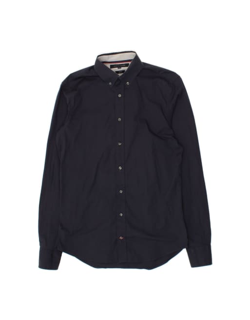 Vintage Tommy Hilfiger Shirt Small In Blue