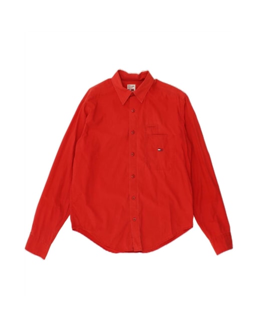Vintage Tommy Hilfiger Shirt Small In Red