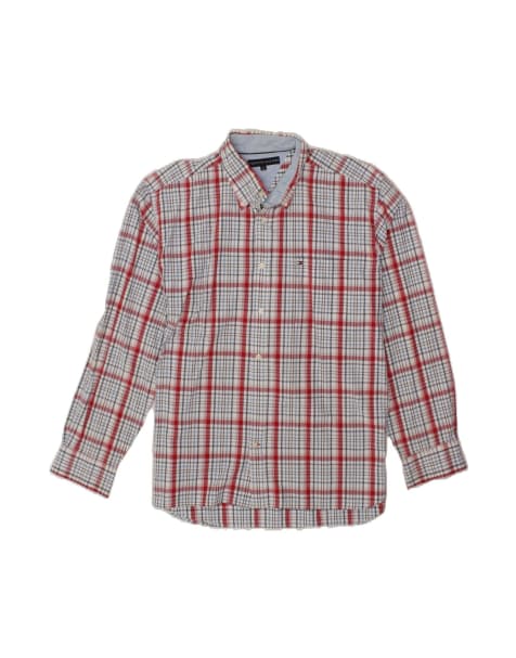 Vintage Tommy Hilfiger Shirt XL In Blue Check - view 1