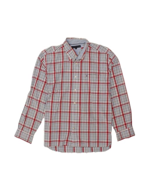 Vintage Tommy Hilfiger Shirt XL In Blue Check