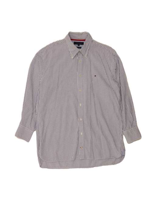 Vintage Tommy Hilfiger Shirt XL In Blue Check