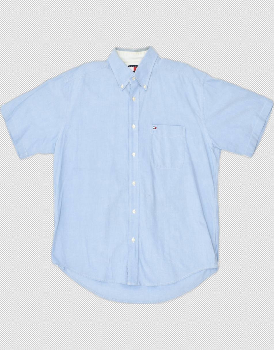 Vintage Tommy Hilfiger Size L 90s Shirt in blue
