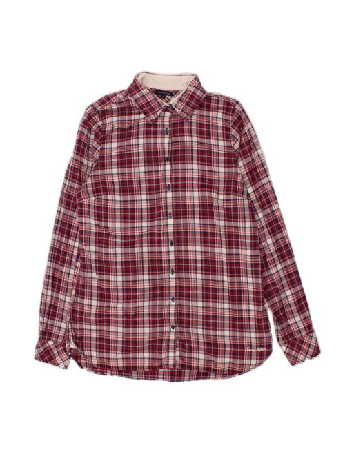 Vintage Tommy Hilfiger Size L Check Shirt in Red