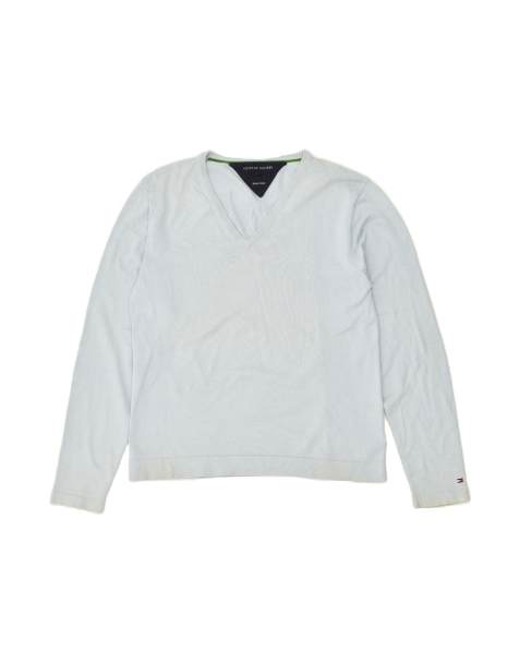Vintage Tommy Hilfiger Size L Jumper in Blue - view 1