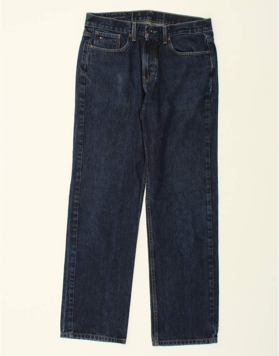 Vintage Tommy Hilfiger Size L Straight Jeans in Navy Blue