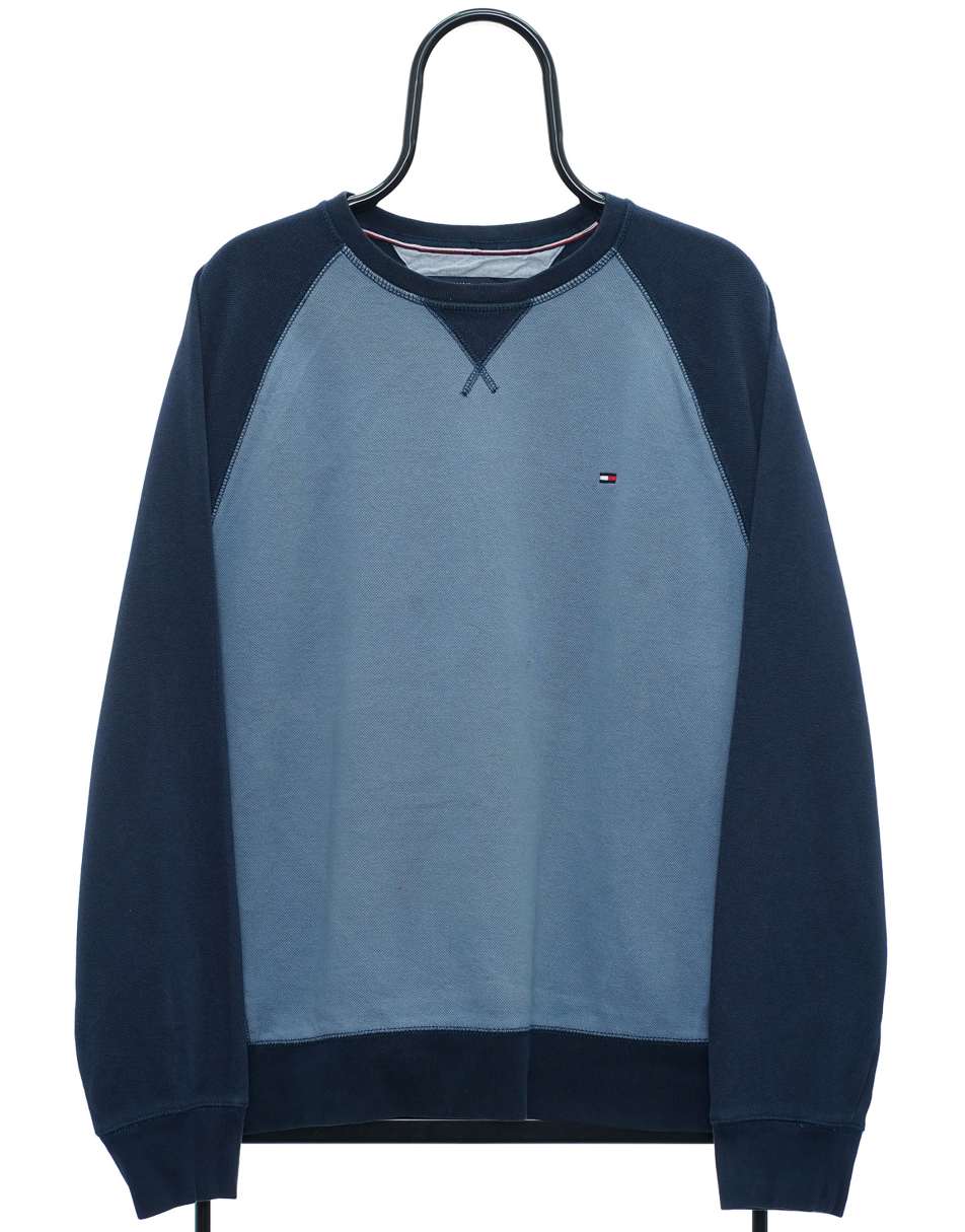 Vintage Tommy Hilfiger Size L Sweatshirt In Blue