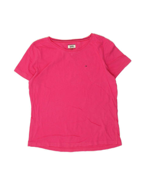 Vintage Tommy Hilfiger Size L T-Shirt in Pink - view 1