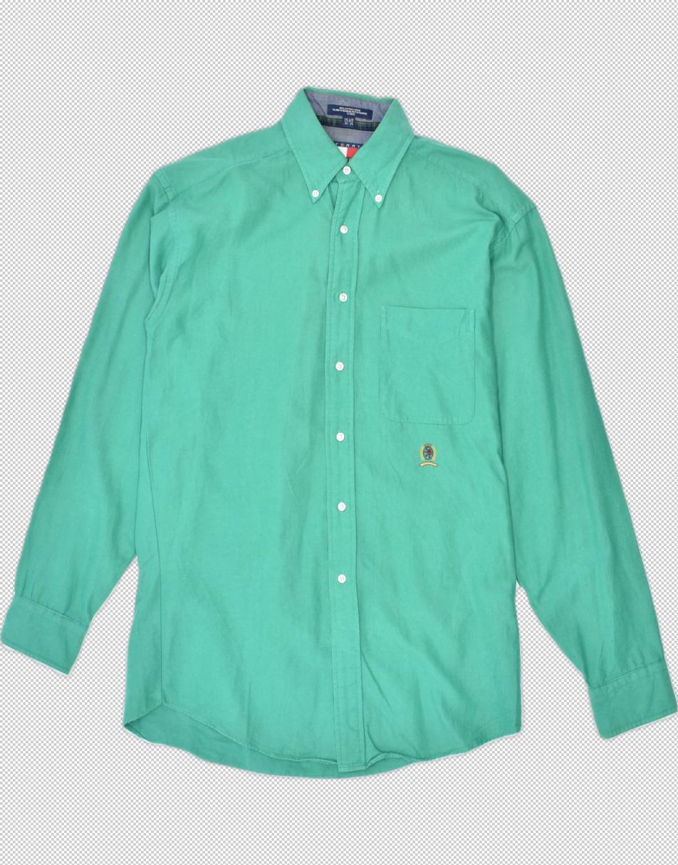 Vintage Tommy Hilfiger Size M 90s Shirt in green