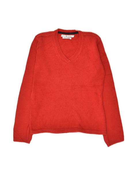 Vintage Tommy Hilfiger Size S Jumper in Red - view 1