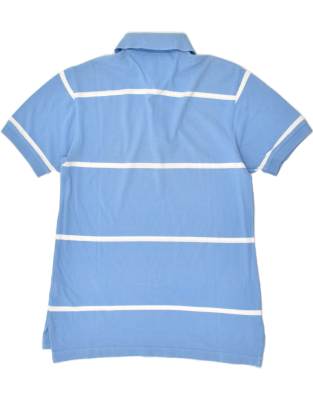 Vintage Tommy Hilfiger Size S Striped Polo Shirt in Blue
