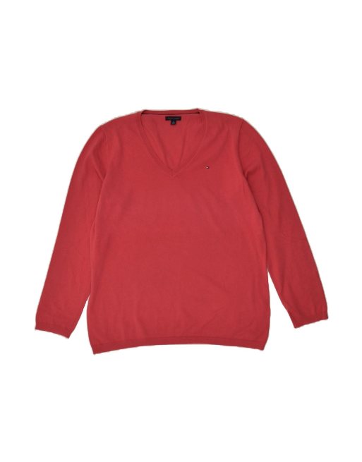 Vintage Tommy Hilfiger Size XL Jumper in Pink