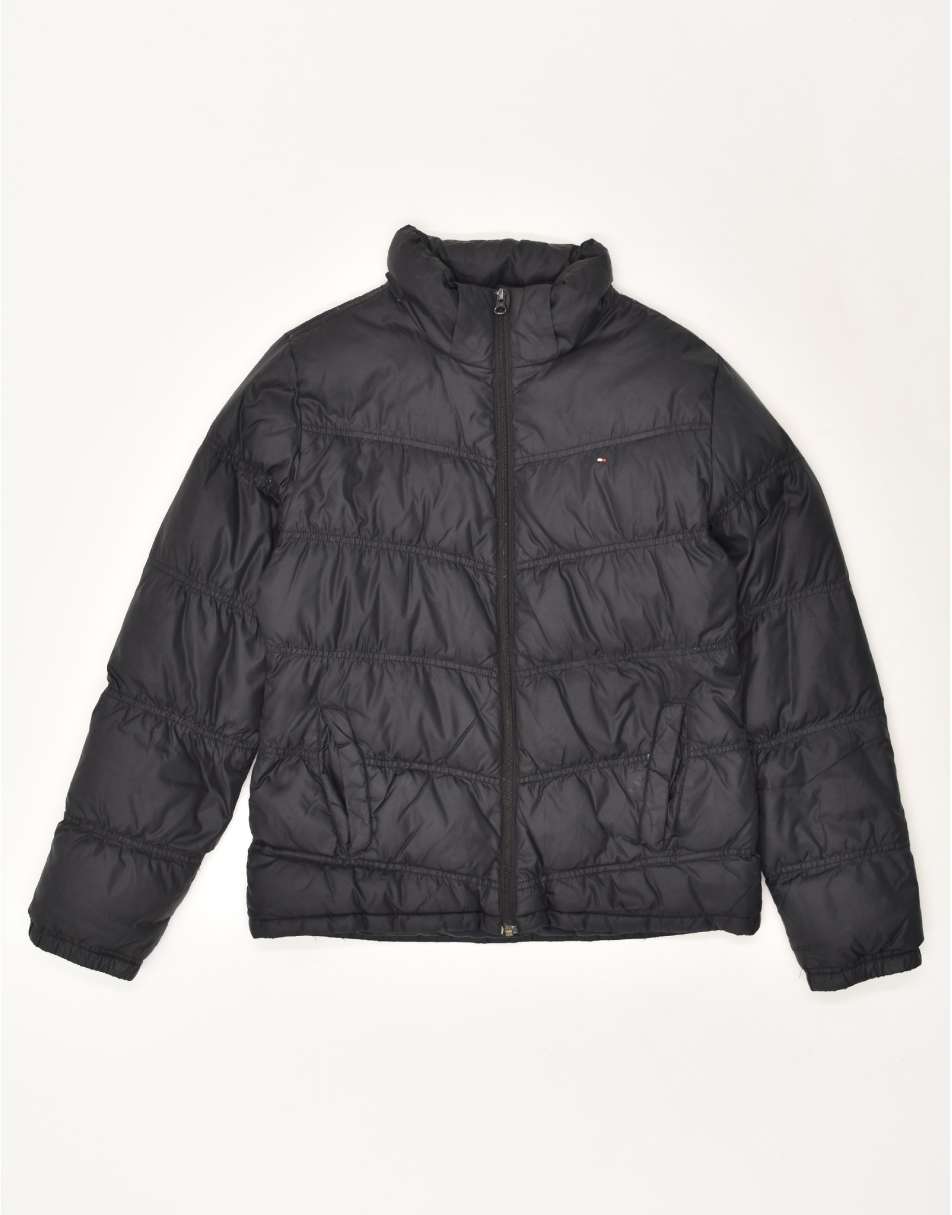 Vintage Tommy Hilfiger Size XL Padded Jacket in Black