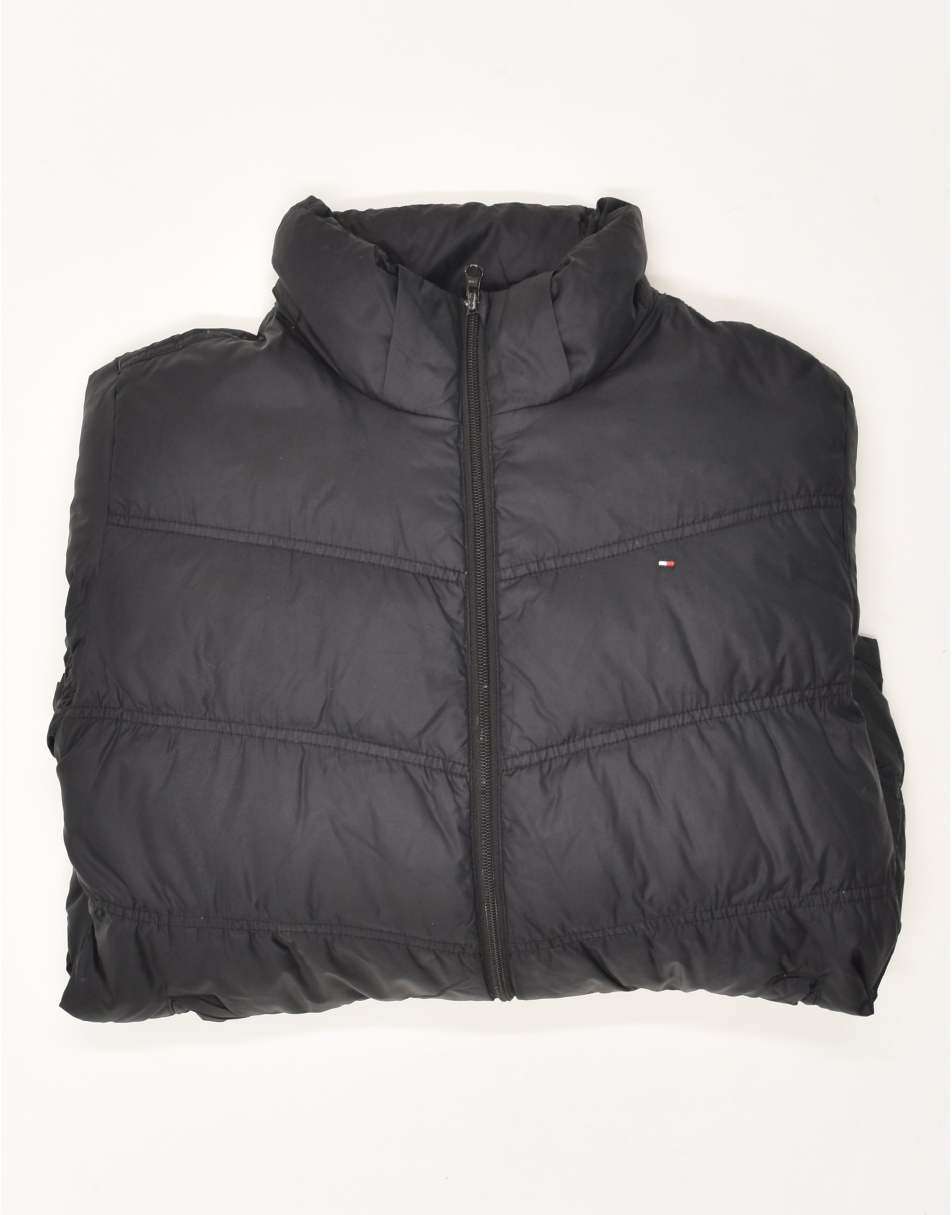 Vintage Tommy Hilfiger Size XL Padded Jacket in Black 2