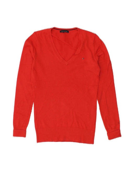 Vintage Tommy Hilfiger Size XS Jumper in Red
