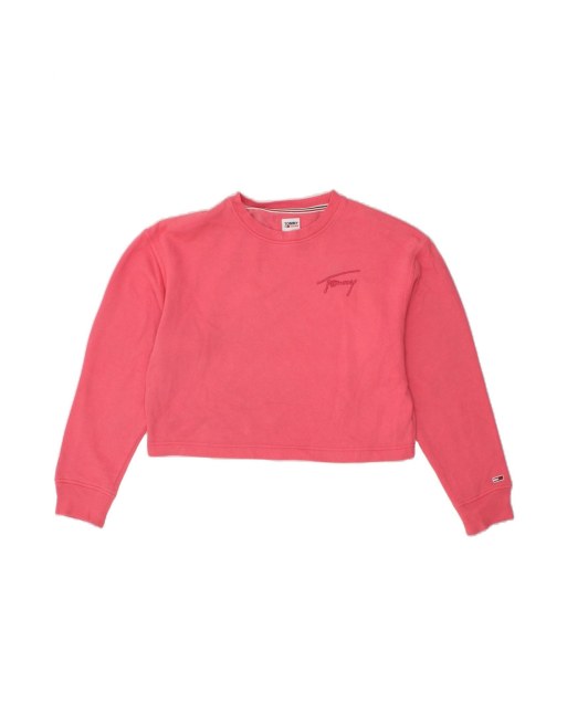 Vintage Tommy Hilfiger Size XS Relaxed Sweatshirt in Pink