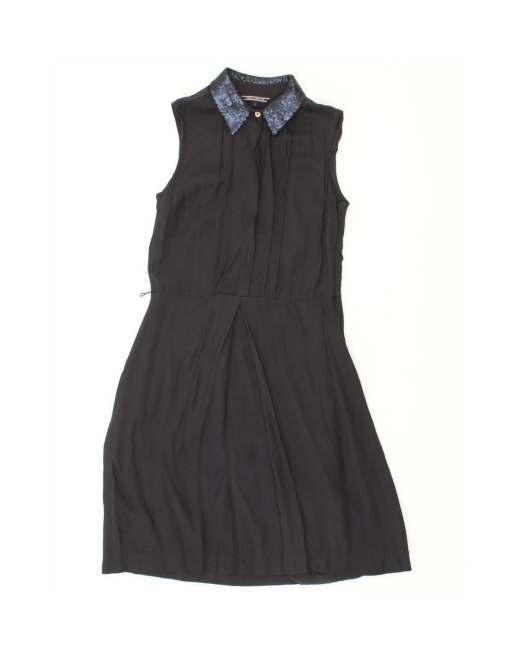 Vintage Tommy Hilfiger Sleeveless A-line Dress Us 2 XS In Blue