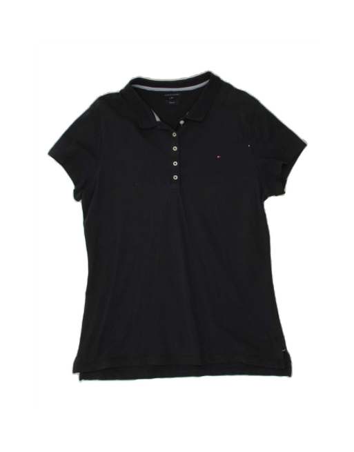 Vintage Tommy Hilfiger Slim Fit Polo Shirt Uk 20 2XL In Blue