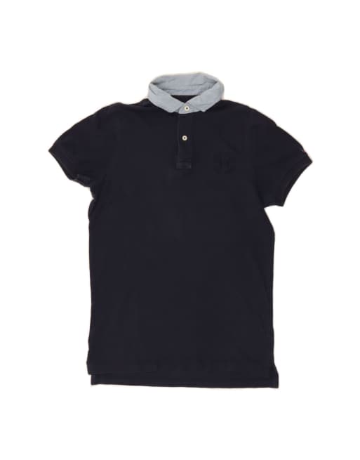 Vintage Tommy Hilfiger Slim Fit Polo Shirt XS In Blue