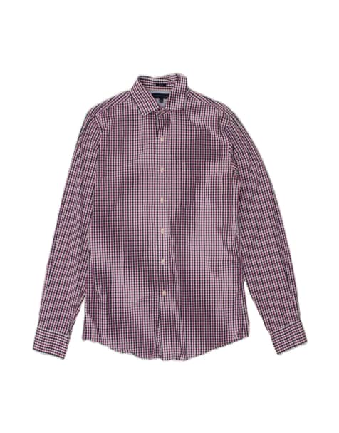 Vintage Tommy Hilfiger Slim Fit Shirt Size 15 Medium In Multicoloured Check - view 1
