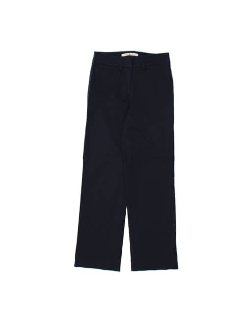 Vintage Tommy Hilfiger Straight Chino Trousers US 4 Small W26 L28 In Blue